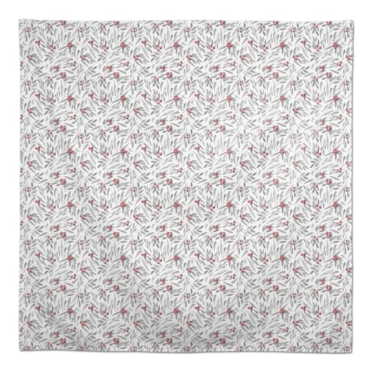 Holly And Leaves 58x58 Tablecloth